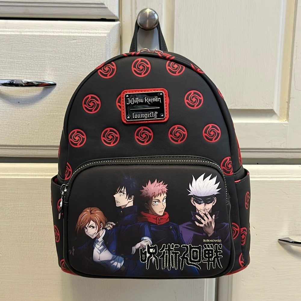 Loungefly Jujutsu Kaisen Year One Class Mini Backpack (NEW)